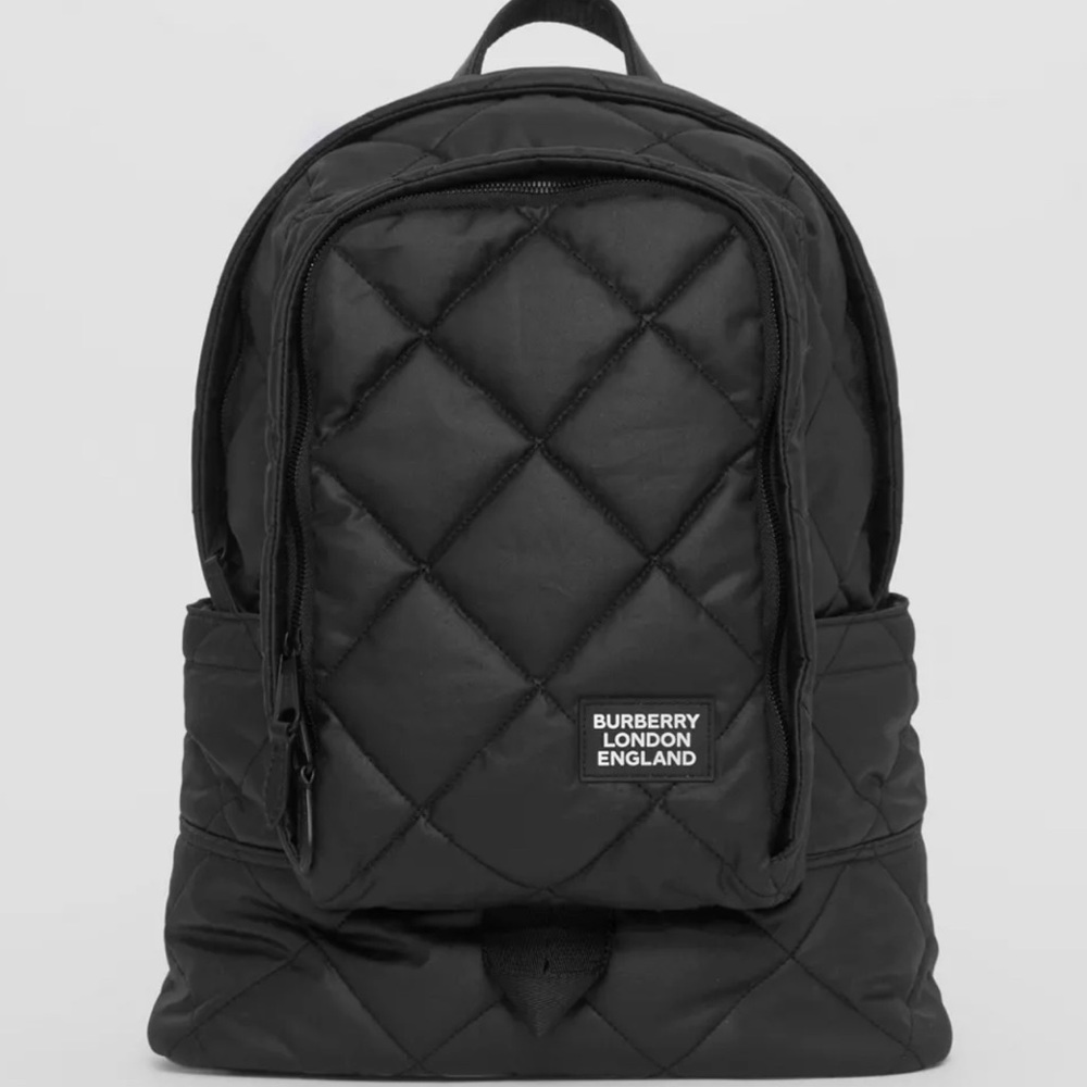 Burberry Diamond Quilted Backpack